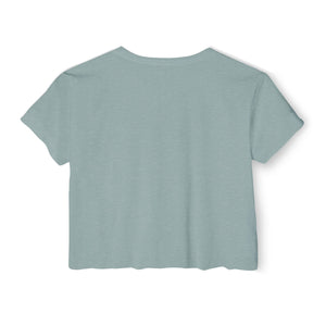 Raven Quinn Logo Crop Tee - "Masquerade in the Underground" Winged Mask