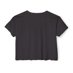 Raven Quinn Logo Crop Tee - "Masquerade in the Underground" Winged Mask