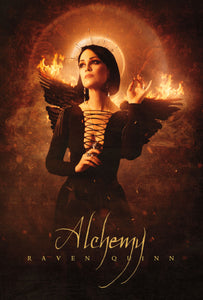 Raven Quinn "Alchemical Angel" Signed/Personalized Poster