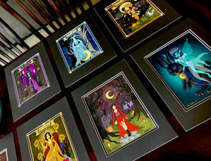 “The Chariot” Signed/Personalized/Matted Tarot Art Print